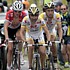 Frank Schleck pendant la dixi�me �tape du Tour de France 2008